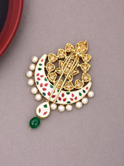 Traditional Kundan Meena Designer Pendant