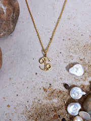 The Cancer 18 K Gold Plated Pendant