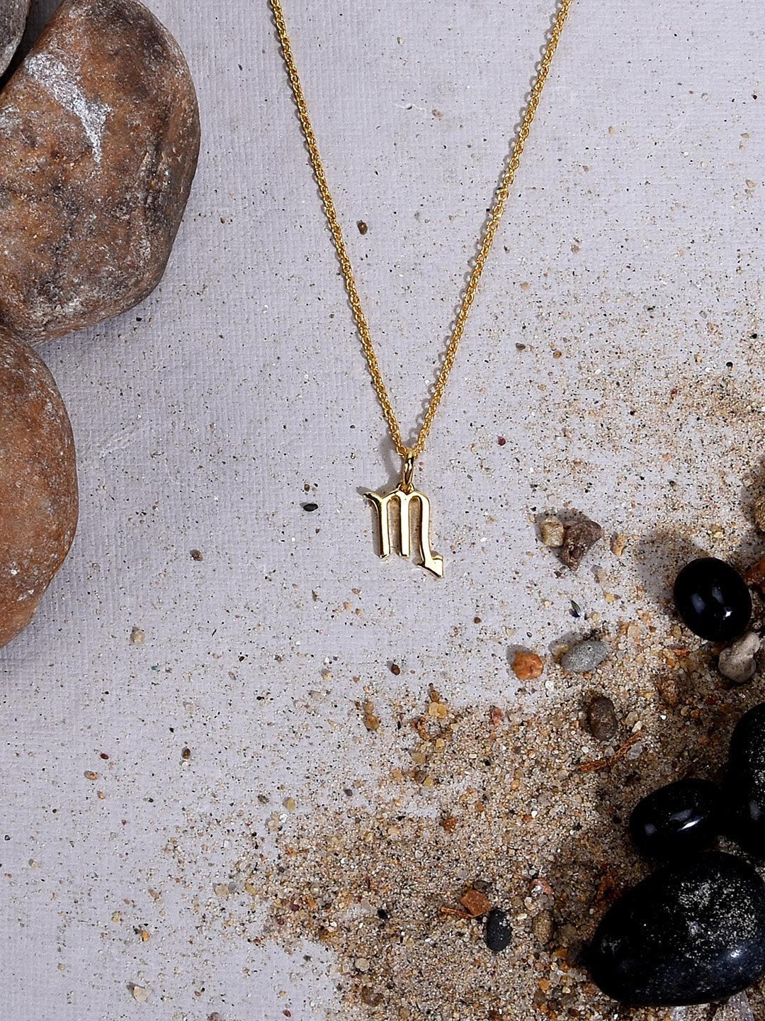 The Scorpio 18 K Gold Plated Pendant