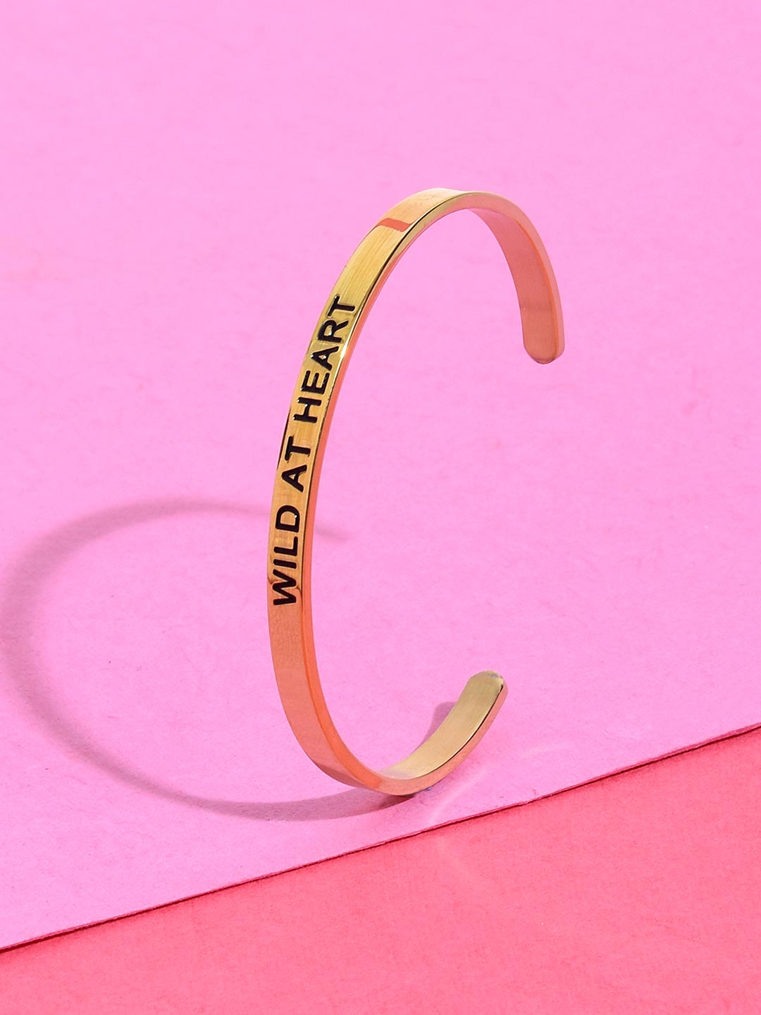 18 K Gold Plated Wild at Heart Bracelet