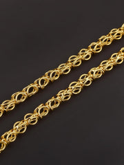 Contemporary Modern Thick Mens Chain