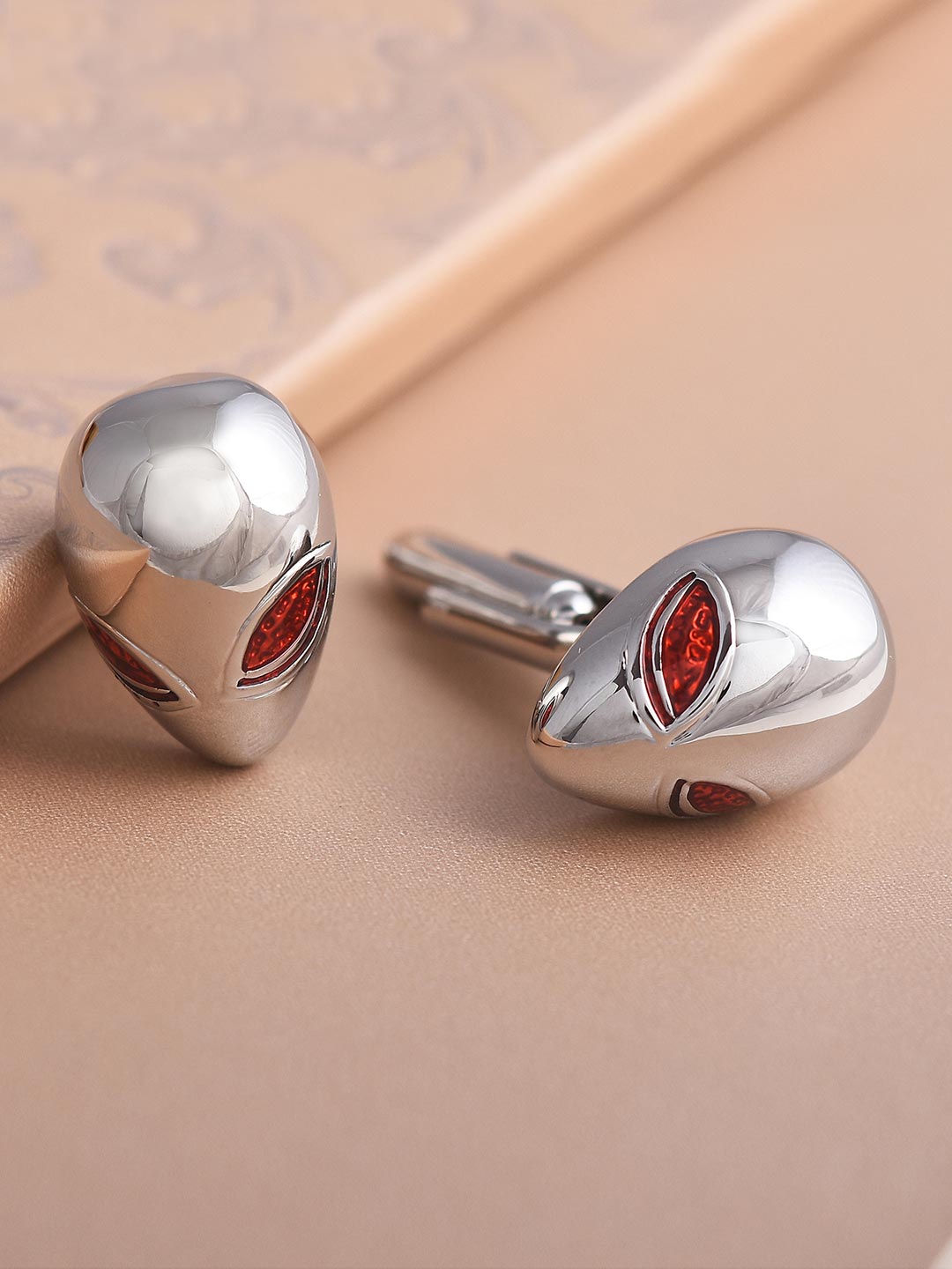 Alien Head Designer Stylish Cufflink