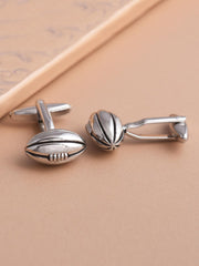 Base Ball Design Sports Stylish High Finished Cufflink