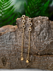 Love Western Style Dangler Earring