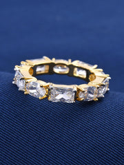 Contemporary International Diamonds Band Ring