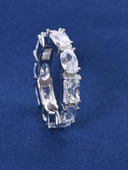 Contemporary International Diamonds Band Ring