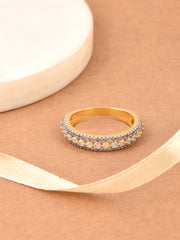 Classic International Diamonds Band Ring