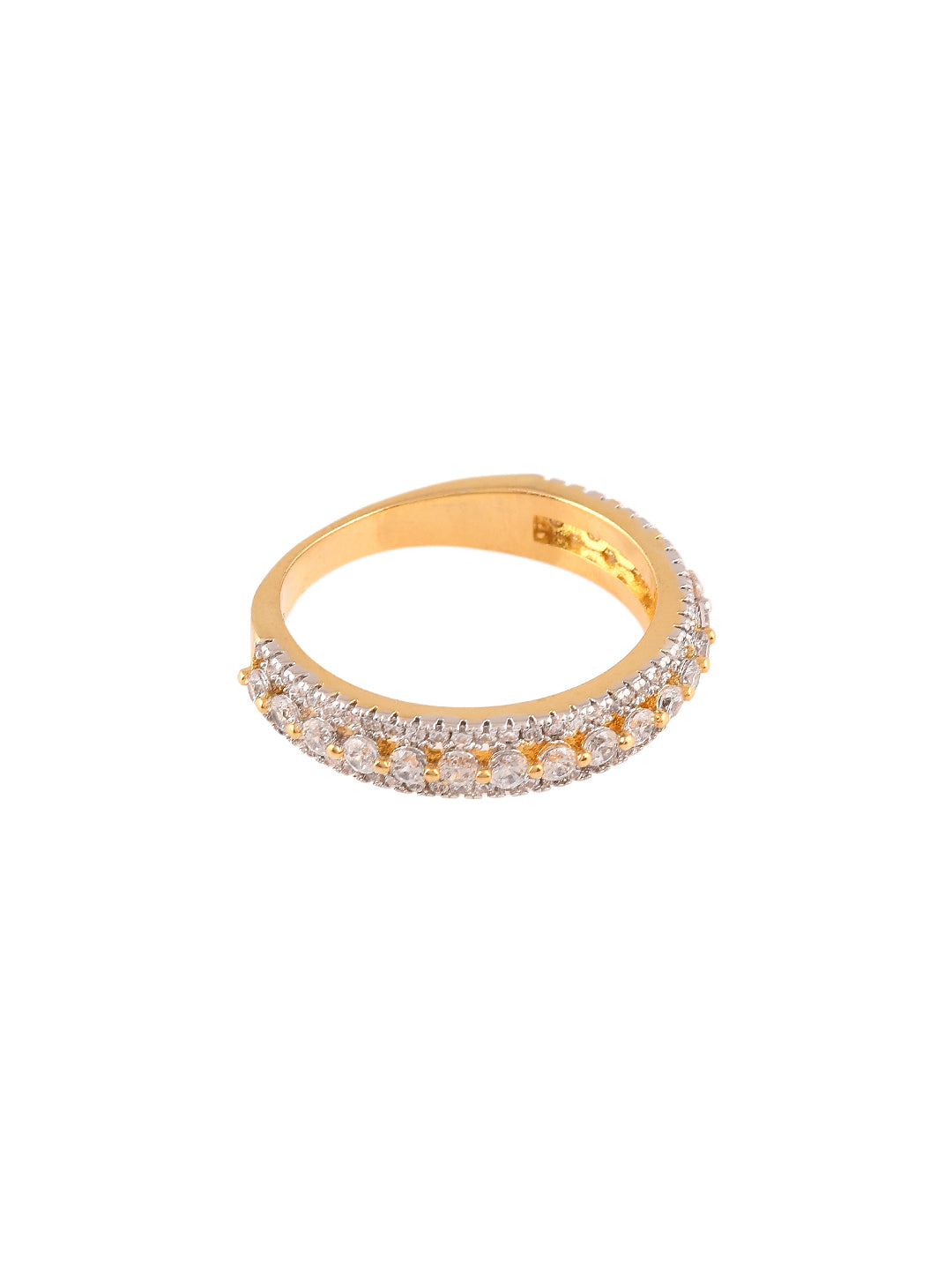 Classic International Diamonds Band Ring