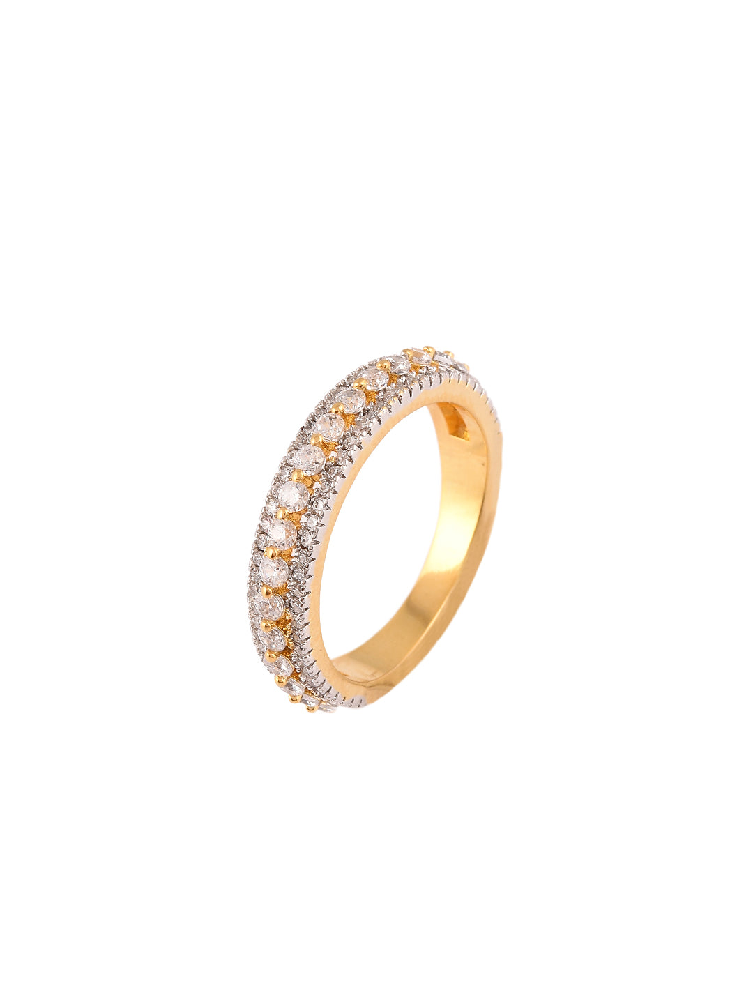 Classic International Diamonds Band Ring