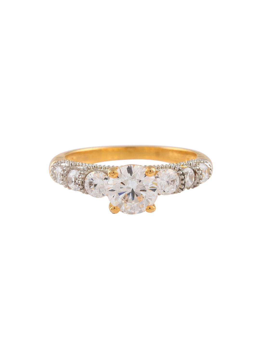 Classic International Diamonds Solitaire Ring