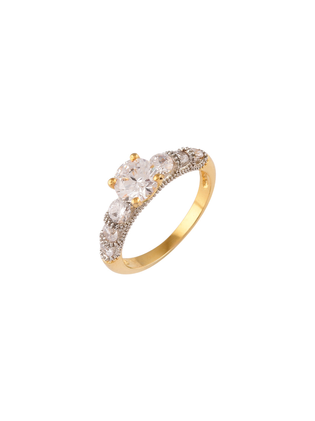 Classic International Diamonds Solitaire Ring