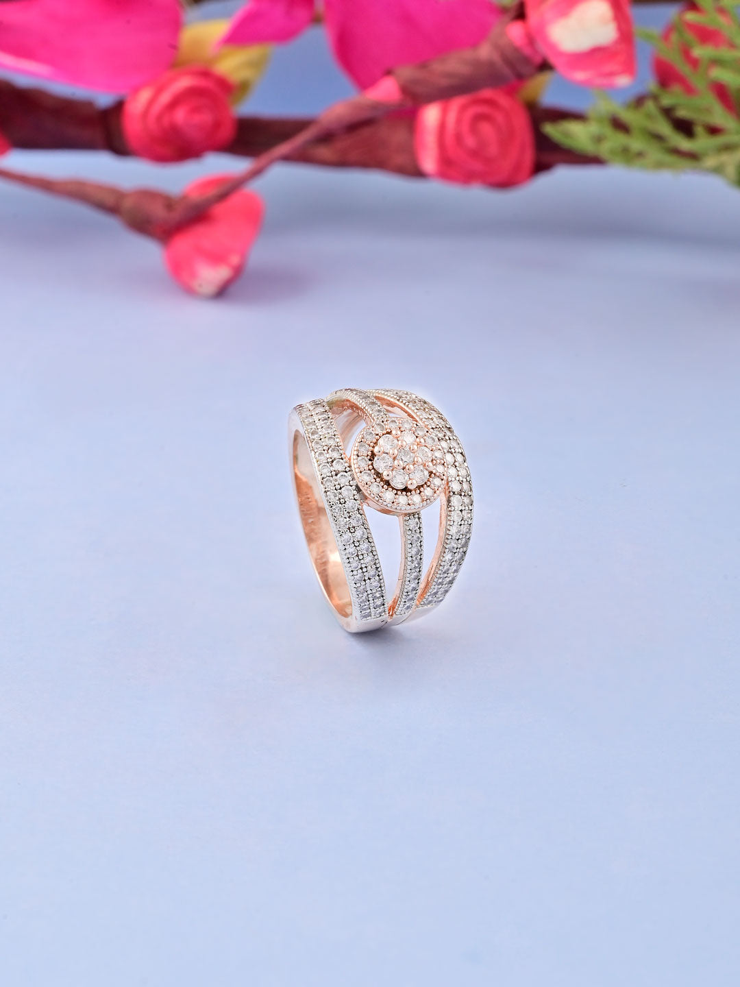 Contemporary International Diamonds Casual Ring