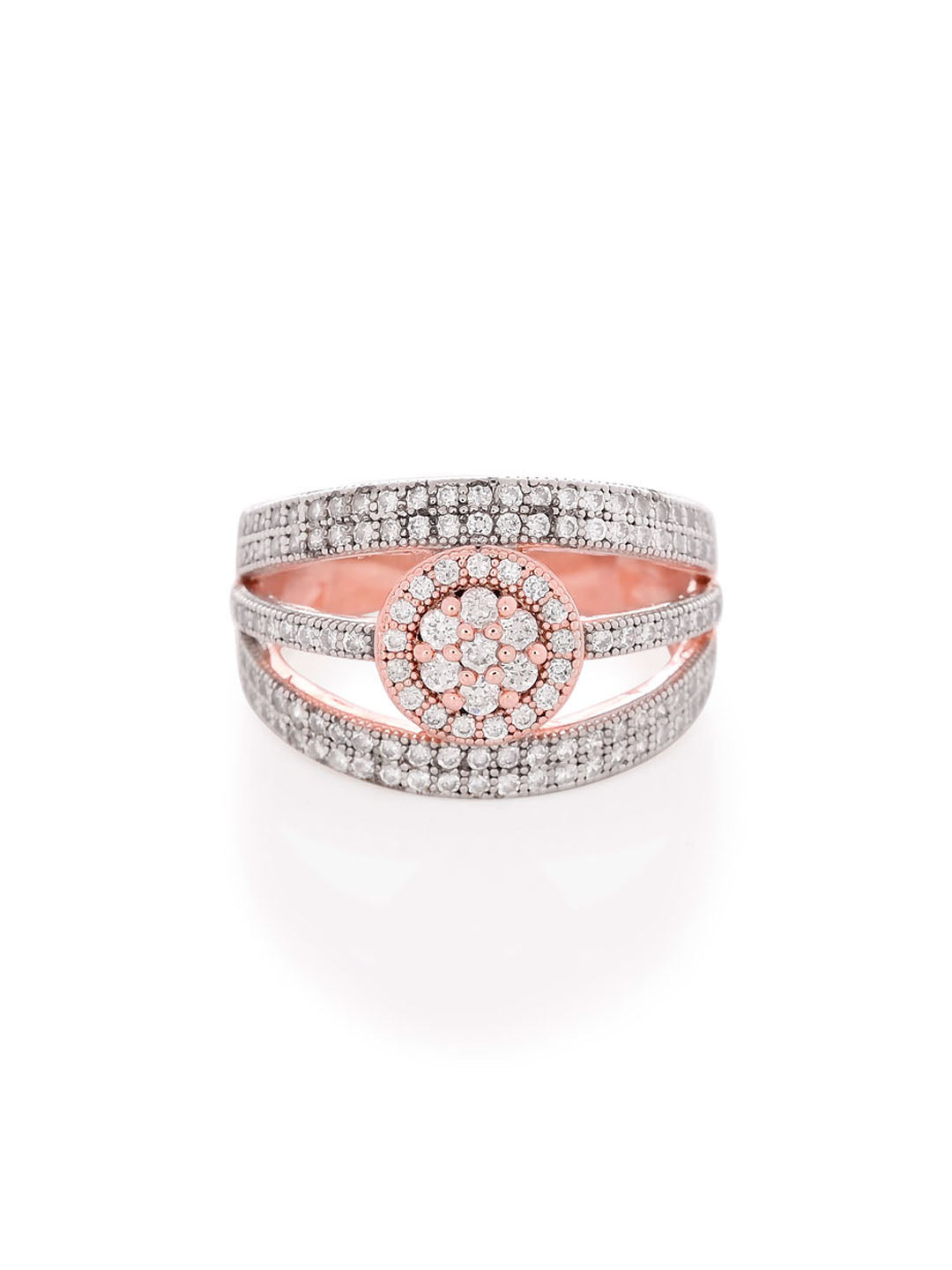 Contemporary International Diamonds Casual Ring