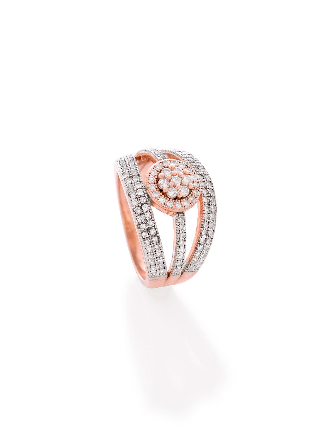 Contemporary International Diamonds Casual Ring